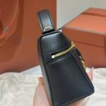 Loro Piana Extra Bag L23 Smooth Calfskin Top Handle Crossbody Bag 23cm for Women Aesthetic Vanity Case Handbag Loro Piana Extra Bag L23 Smooth Calfskin Top Handle Crossbody Bag 23cm for Women Aesthetic Vanity Case Handbag