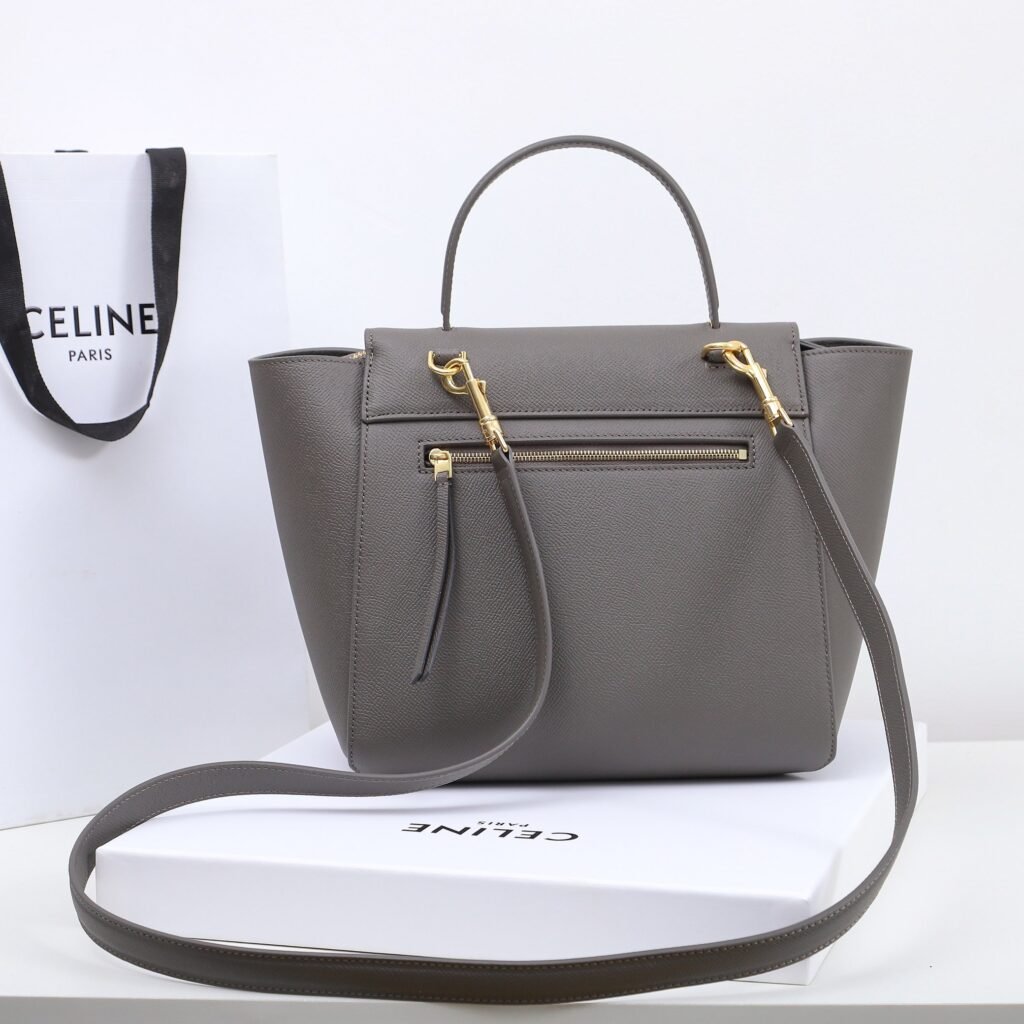 Celine Belt Bag Nano Micro Sizes Calfskin Leather Handbag Luxury Crossbody Bag 3 Colors 20cm 24cm &ndash; Image 10