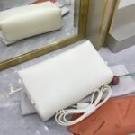 Loro Piana Extra Bag L27 Luxury Saddle Leather Crossbody & Shoulder Bag for Women 27cm Vanity Top-Handle Bag Loro Piana Extra Bag L27 Luxury Saddle Leather Crossbody & Shoulder Bag for Women 27cm Vanity Top-Handle Bag