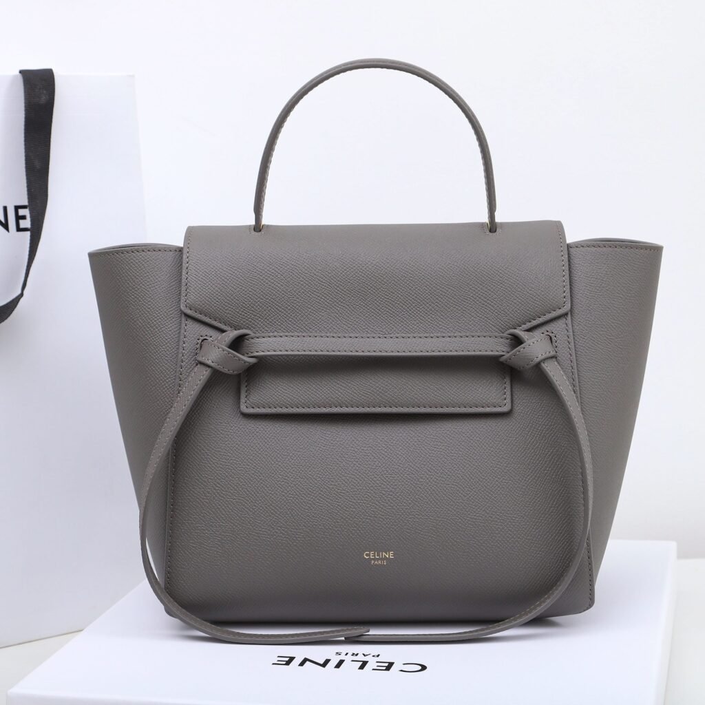 Celine Belt Bag Nano Micro Sizes Calfskin Leather Handbag Luxury Crossbody Bag 3 Colors 20cm 24cm &ndash; Image 11