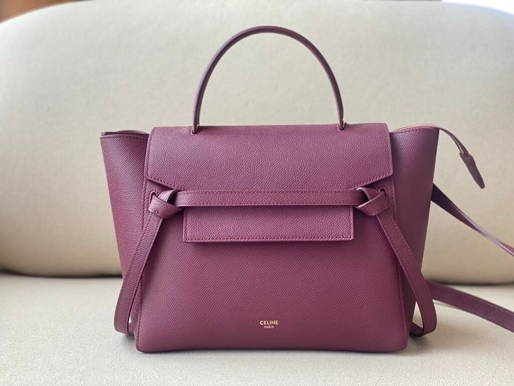 Celine Belt Bag 24cm Grained Calfskin Designer Handbag Nano Sizes 10+ Colors – Image 9 Celine Belt Bag 24cm Grained Calfskin Designer Handbag Nano Sizes 10+ Colors – Image 9