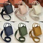 Loro Piana Bale Mini Bucket Bag Grained Calfskin Sophisticated Shoulder and Crossbody Handbag Craftsmanship and Versatile Luxury Loro Piana Bale Mini Bucket Bag Grained Calfskin Sophisticated Shoulder and Crossbody Handbag Craftsmanship and Versatile Luxury
