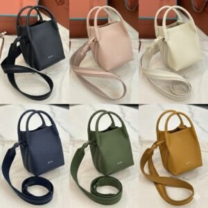 Loro Piana Bale Mini Bucket Bag Grained Calfskin Sophisticated Shoulder and Crossbody Handbag Craftsmanship and Versatile Luxury Loro Piana Bale Mini Bucket Bag Grained Calfskin Sophisticated Shoulder and Crossbody Handbag Craftsmanship and Versatile Luxury