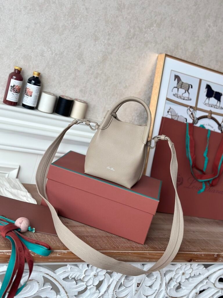 Loro Piana Bale Mini Bucket Bag 9 Colors Premium Calfskin Crossbody Handbag – Image 11 Loro Piana Bale Mini Bucket Bag 9 Colors Premium Calfskin Crossbody Handbag – Image 11