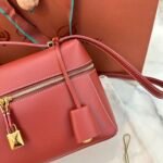 Loro Piana L27 Extra Bag 27 Minimalist Quiet Luxury Leather Tote Bag Structured Calfskin Crossbody Bag with Signature Padlock Loro Piana L27 Extra Bag 27 Minimalist Quiet Luxury Leather Tote Bag Structured Calfskin Crossbody Bag with Signature Padlock