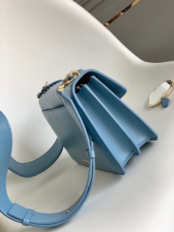 56 Bvlgari Serpenti Forever Maxi Chain Crossbody Bag 25cm Calf Leather Shoulder Handbag with Snakehead Closure 4 Colors