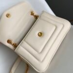 BVLGARI Serpenti Reverse Small Shoulder Bag 22.5cm Quilted Metropolitan Calf Leather Crossbody Chain Bag with Magnetic Snakehead Closure BVLGARI Serpenti Reverse Small Shoulder Bag 22.5cm Quilted Metropolitan Calf Leather Crossbody Chain Bag with Magnetic Snakehead Closure