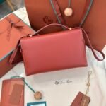 Loro Piana L27 Extra Bag 27 Minimalist Quiet Luxury Leather Tote Bag Structured Calfskin Crossbody Bag with Signature Padlock Loro Piana L27 Extra Bag 27 Minimalist Quiet Luxury Leather Tote Bag Structured Calfskin Crossbody Bag with Signature Padlock