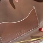 Loro Piana Extra Bag L23 Caramel Leather & Linen Canvas Crossbody Handbag 23cm for Women Top-Handle Bag with Signature Charms Loro Piana Extra Bag L23 Caramel Leather & Linen Canvas Crossbody Handbag 23cm for Women Top-Handle Bag with Signature Charms