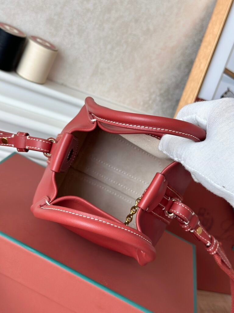 Loro Piana Bale Mini Bucket Bag 9 Colors Premium Calfskin Crossbody Handbag – Image 5 Loro Piana Bale Mini Bucket Bag 9 Colors Premium Calfskin Crossbody Handbag – Image 5