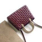 BVLGARI Serpentine Duo Tote Bag 21.5cm Designer Quilted Patent Leather Evening Bag with Snake Handles BVLGARI Serpentine Duo Tote Bag 21.5cm Designer Quilted Patent Leather Evening Bag with Snake Handles