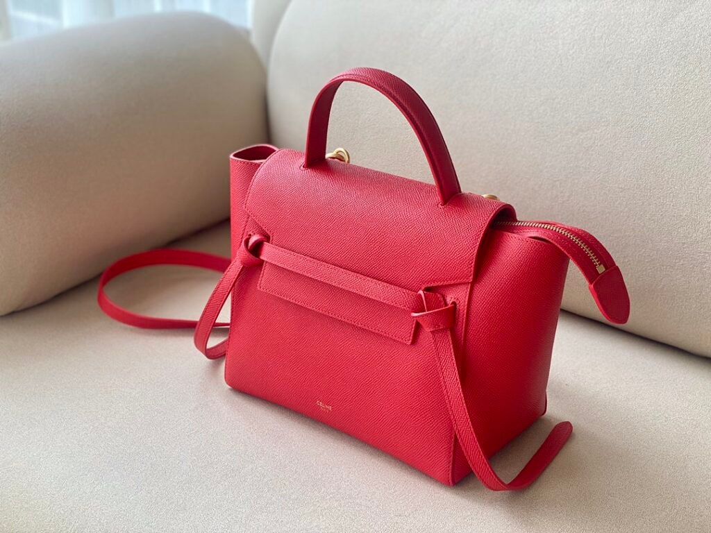 Celine Belt Bag 24cm Grained Calfskin Designer Handbag Nano Sizes 10+ Colors – Image 11 Celine Belt Bag 24cm Grained Calfskin Designer Handbag Nano Sizes 10+ Colors – Image 11