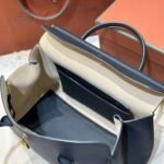 Loro Piana Loom L32 Handbag 33cm Tender Calfskin Luxury Designer Tote Bag with Gold Padlock & Removable Pouch