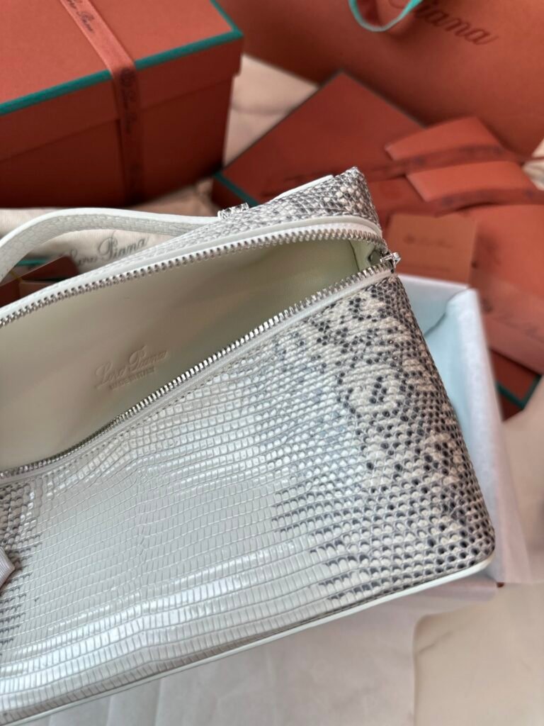 Loro Piana Extra Pocket L19 Himalayan Lizard Skin Bag Exclusive High-End Customization – Image 8
