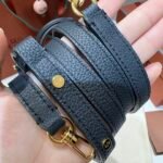 Loro Piana Loom L25 Handbag 25cm Tender Calfskin Leather Top-Handle Bag with Crossbody Strap and Iconic Padlock