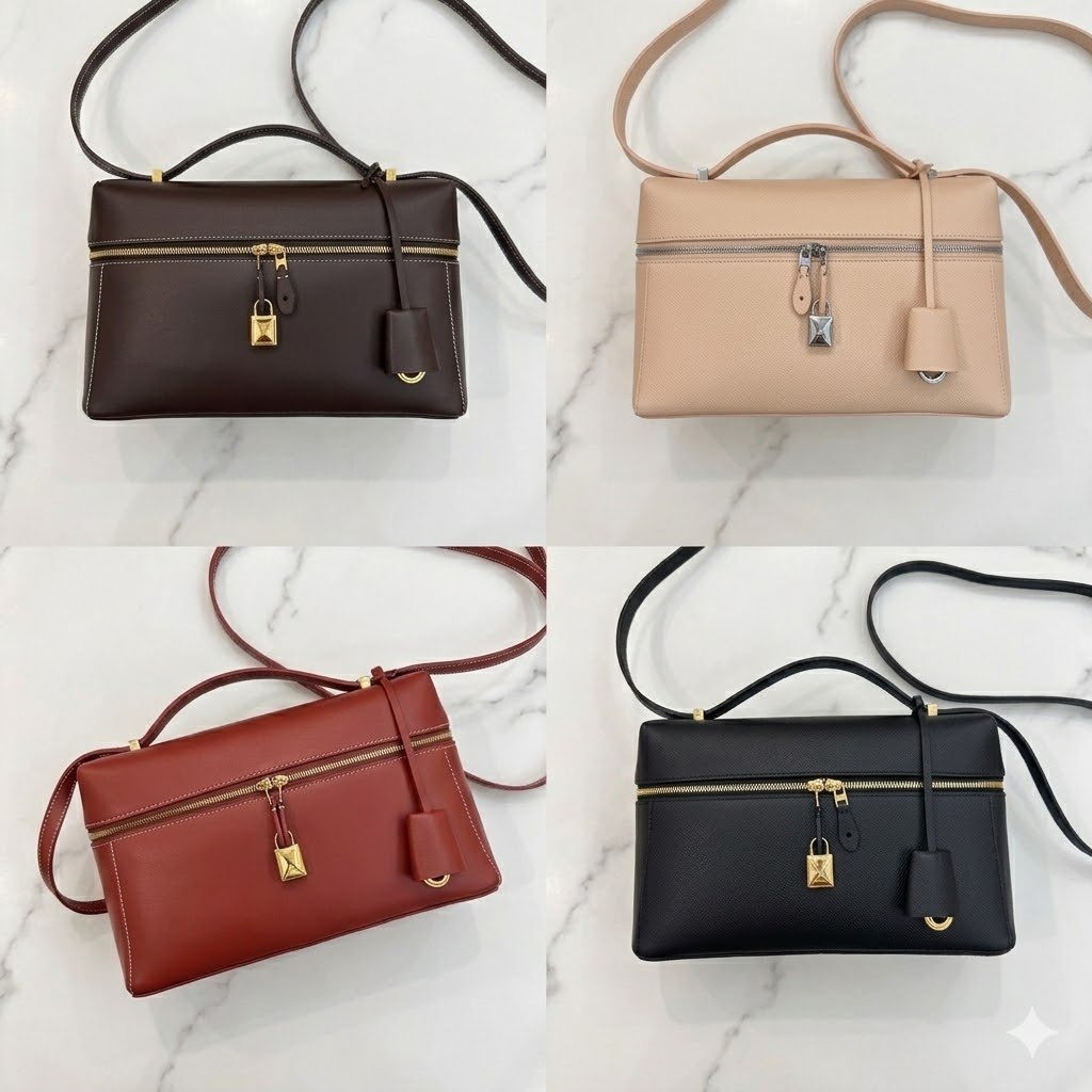 Loro Piana Extra Bag L27 Quiet Luxury Handbags in 10+ Colors Crossbody – Image 1