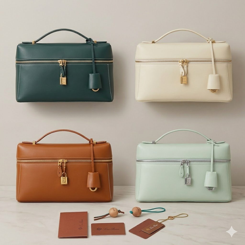 Loro Piana Extra Bag L27 Quiet Luxury Handbags in 10+ Colors Crossbody – Image 2