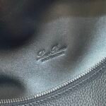 Loro Piana Extra Pouch L29 Grained Calfskin Clutch 29cm Minimalist Designer Lunch Box Bag Detachable Wristlet