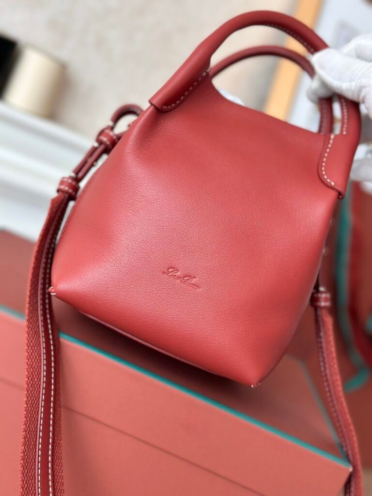 Loro Piana Bale Mini Bucket Bag 9 Colors Premium Calfskin Crossbody Handbag – Image 6 Loro Piana Bale Mini Bucket Bag 9 Colors Premium Calfskin Crossbody Handbag – Image 6