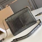 BVLGARI Serpenti Forever Luxury Shoulder Bag 19cm Metallic Karung Skin Crossbody Handbag with Iconic Snakehead Enamel Clasp BVLGARI Serpenti Forever Luxury Shoulder Bag 19cm Metallic Karung Skin Crossbody Handbag with Iconic Snakehead Enamel Clasp