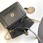 BVLGARI Serpenti Forever Luxury Shoulder Bag 19cm Metallic Karung Skin Crossbody Handbag with Iconic Snakehead Enamel Clasp BVLGARI Serpenti Forever Luxury Shoulder Bag 19cm Metallic Karung Skin Crossbody Handbag with Iconic Snakehead Enamel Clasp