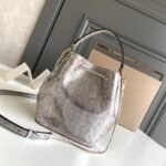 BVLGARI Serpenti Forever Metallic Karung Leather Bucket Bag 16cm Exotic Drawstring Crossbody and Top Handle Handbag with Signature Snakehead Closure BVLGARI Serpenti Forever Metallic Karung Leather Bucket Bag 16cm Exotic Drawstring Crossbody and Top Handle Handbag with Signature Snakehead Closure