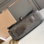 BVLGARI Serpenti Cabochon Shoulder Bag 22.5cm Metallic Karung Watersnake Leather Crossbody Bag with Matelassé Quilted Pattern and Iconic Enamel Snakehead Clasp BVLGARI Serpenti Cabochon Shoulder Bag 22.5cm Metallic Karung Watersnake Leather Crossbody Bag with Matelassé Quilted Pattern and Iconic Enamel Snakehead Clasp